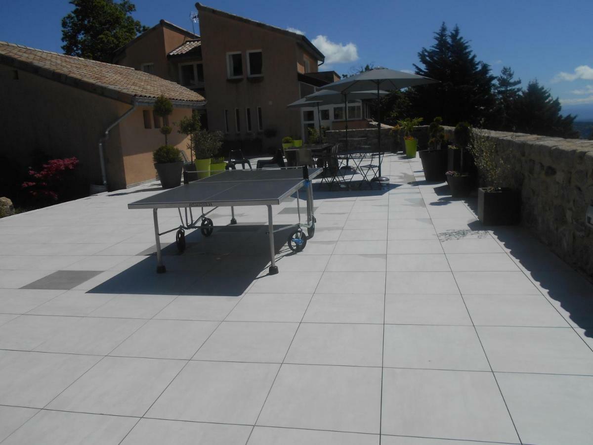 Maison D'Hotes Les Palmiers Gluiras Esterno foto