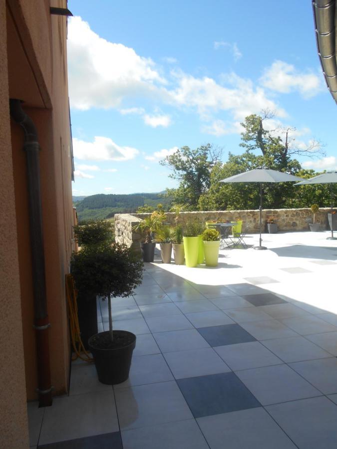 Maison D'Hotes Les Palmiers Gluiras Esterno foto